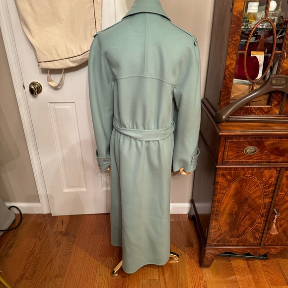 LORO PIANA KAELAN CASH DOUBLE MINT CASHMERE OVERCOAT SIZE 42 - Picture 2 of 8